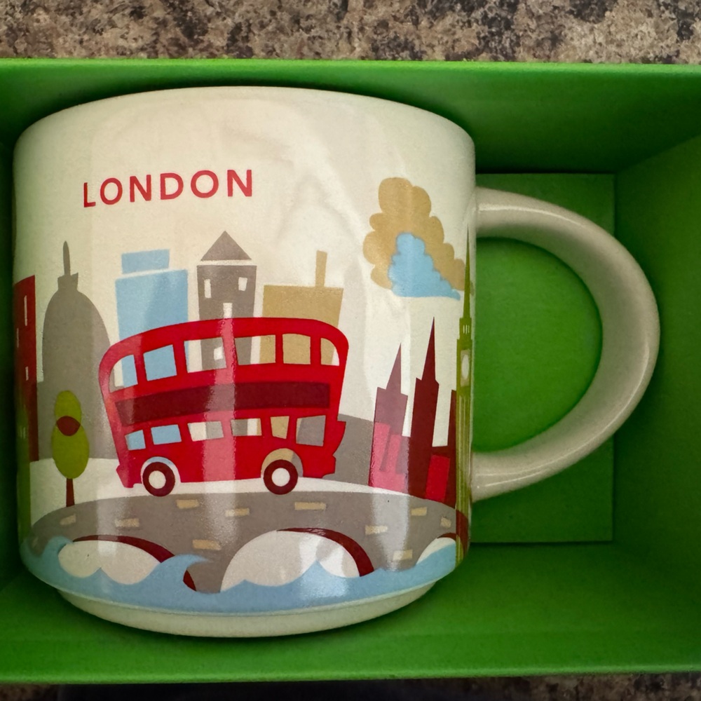 Starbucks You Are Here Mug with White Base